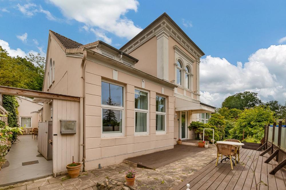 Ferienwohnung Am Schlosspark Glücksburg Exterior foto
